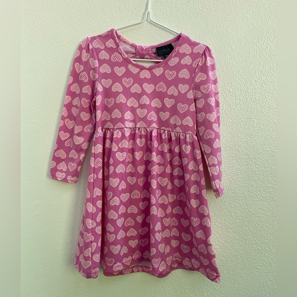BUNDLE only! -- picapino • long sleeve heart dress